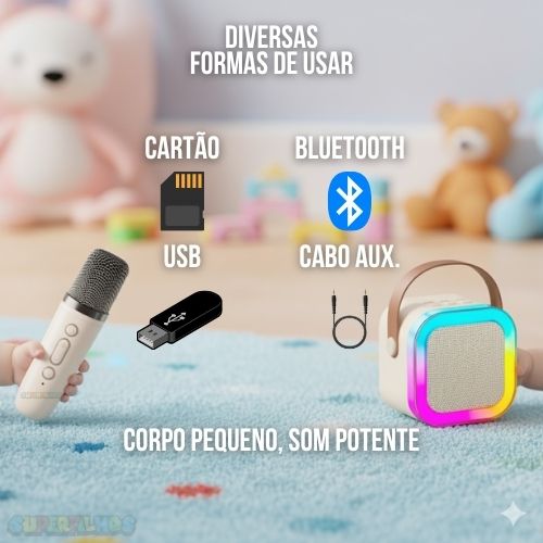 Caixinha de Som Montessori