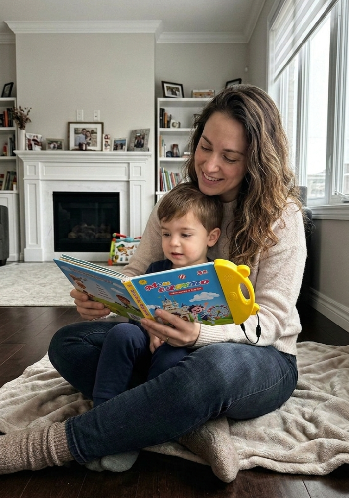 Livro Inteligente Infantil (Português e Inglês)