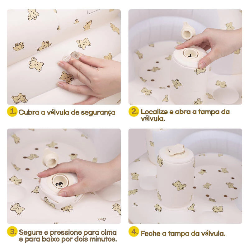 Cadeirinha Inflável para Bebê