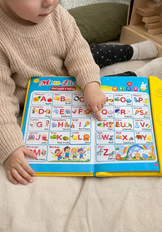 Livro Inteligente Infantil (Português e Inglês)